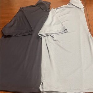 Roundtree & Yorke Polo Shirt Duo - Dark Blue and Light blue